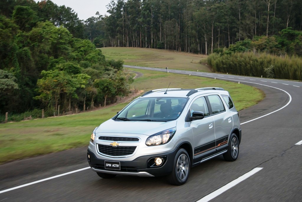 SPIN ACTIV MARCA ESTREIA DA CHEVROLET NO SEGMENTO DOS VEÍCULOS DE ESPÍRITO AVENTUREIRO, foto 1