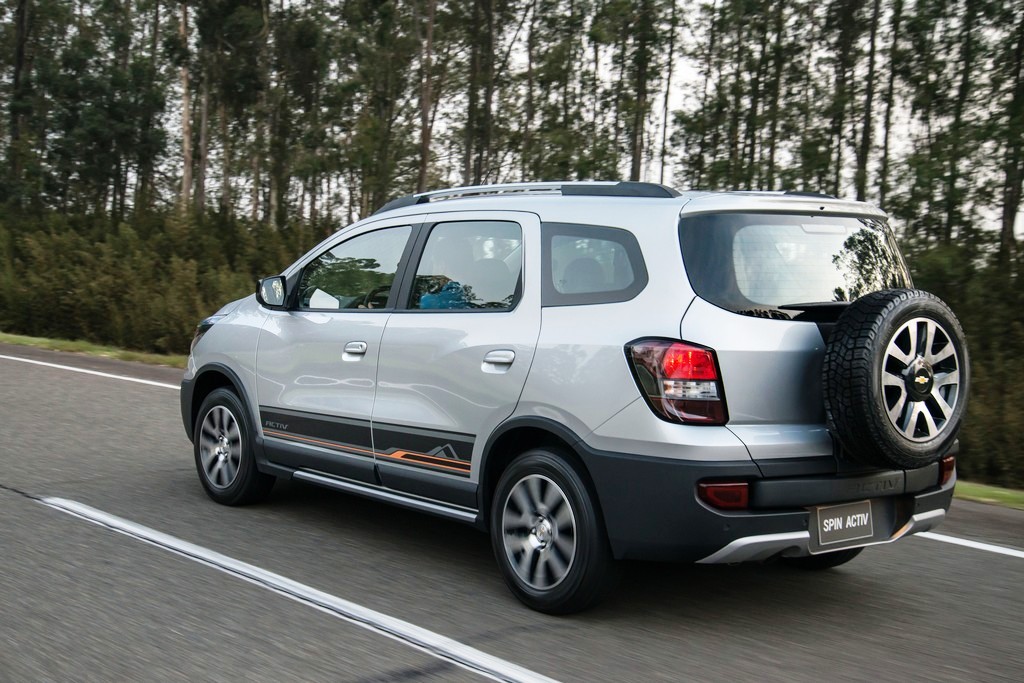 SPIN ACTIV MARCA ESTREIA DA CHEVROLET NO SEGMENTO DOS VEÍCULOS DE ESPÍRITO AVENTUREIRO, foto 2