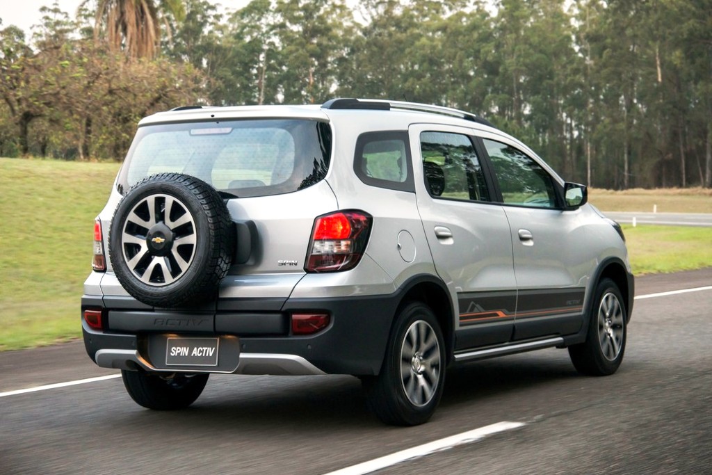 SPIN ACTIV MARCA ESTREIA DA CHEVROLET NO SEGMENTO DOS VEÍCULOS DE ESPÍRITO AVENTUREIRO, foto 3