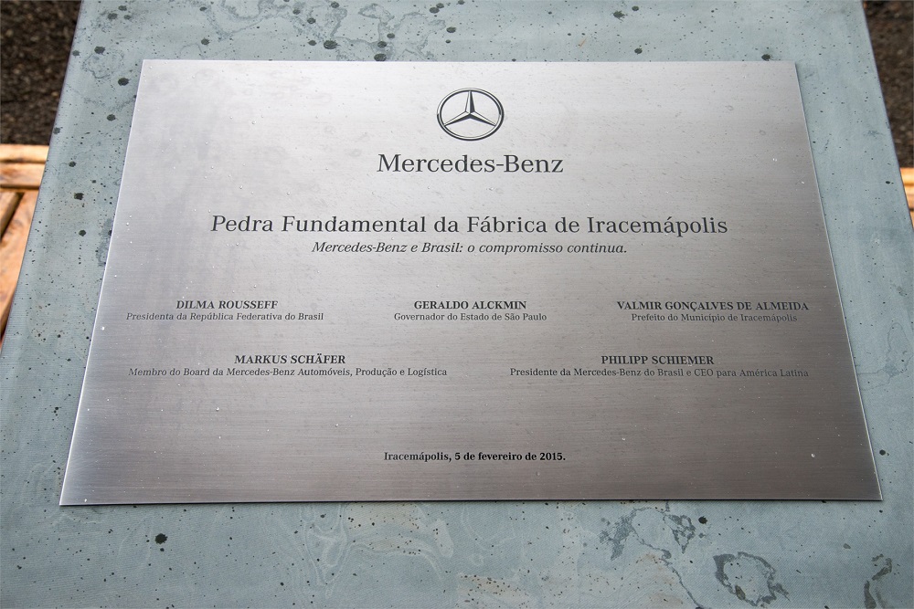 MERCEDES-BENZ DO BRASIL INICIA A CONSTRUÇÃO DA FÁBRICA DE AUTOMÓVEIS DE IRACEMÁPOLIS, foto 1