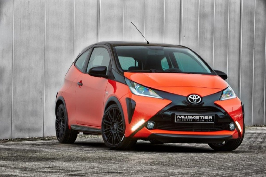 MUSKETIER MOSTRA PACOTE DE ESTILO PARA O TOYOTA AYGO, foto 1