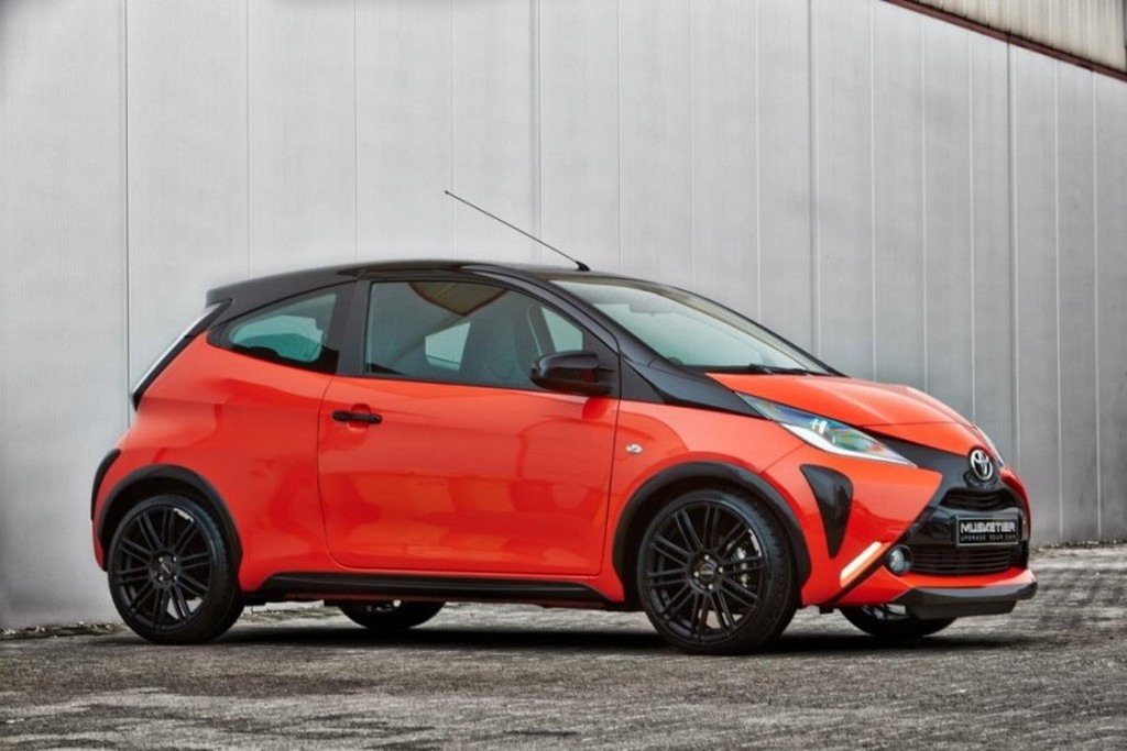 MUSKETIER MOSTRA PACOTE DE ESTILO PARA O TOYOTA AYGO, foto 3