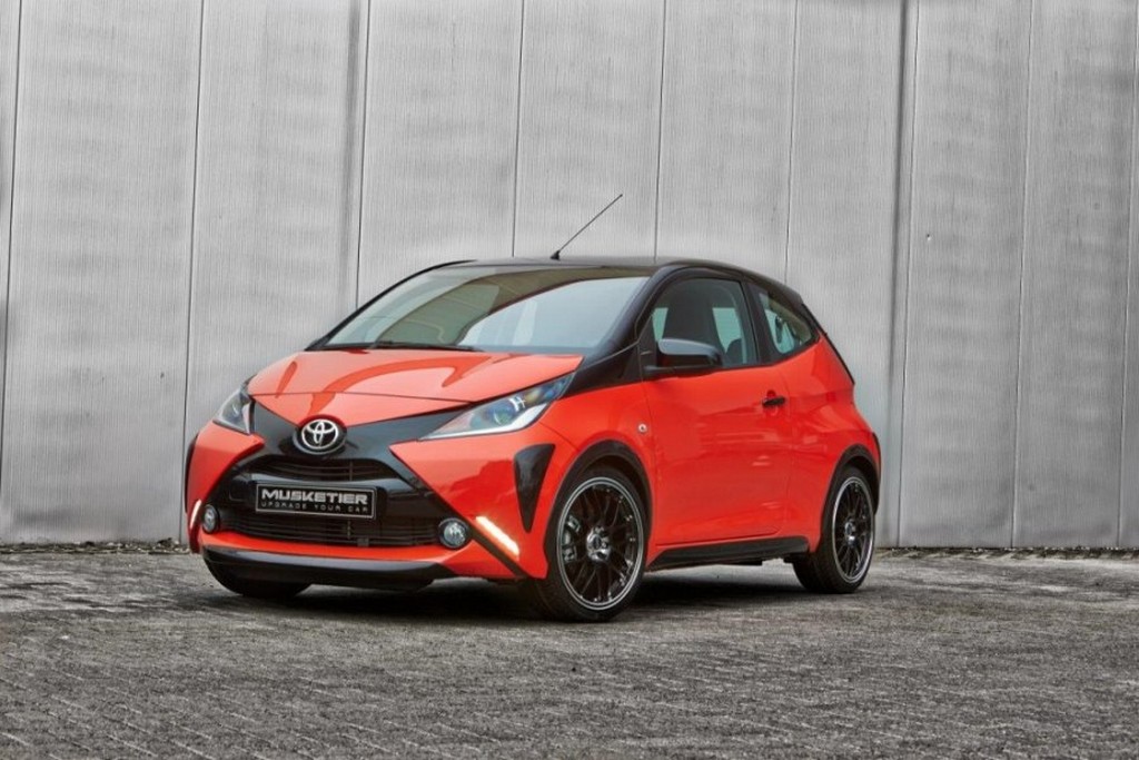 MUSKETIER MOSTRA PACOTE DE ESTILO PARA O TOYOTA AYGO, foto 11