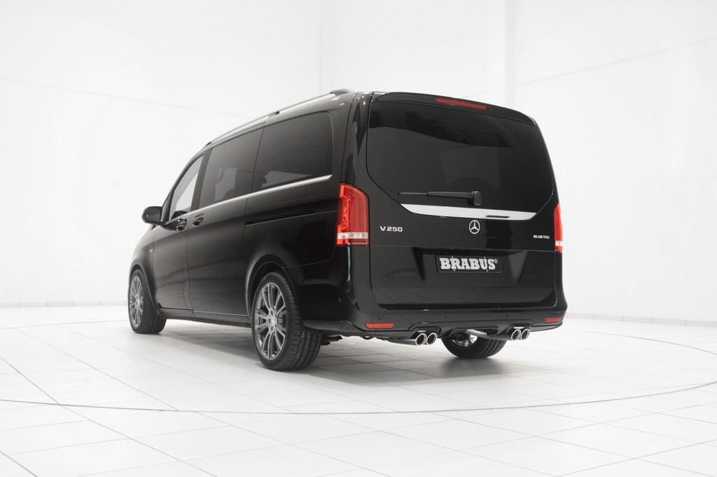 BRABUS APRESENTA SEU PACOTE PARA O MERCEDES-BENZ V CLASS, foto 5
