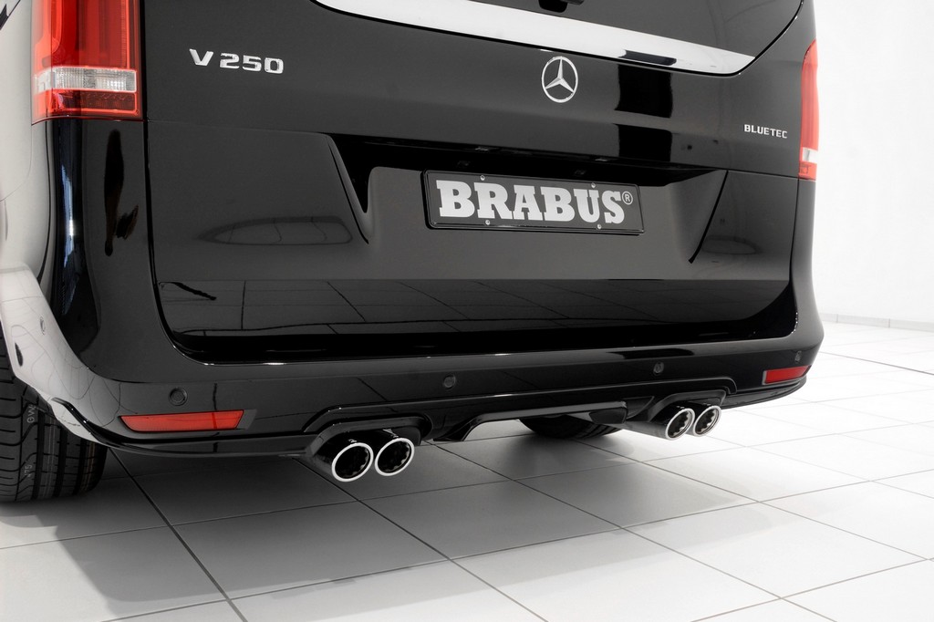 BRABUS APRESENTA SEU PACOTE PARA O MERCEDES-BENZ V CLASS, foto 8