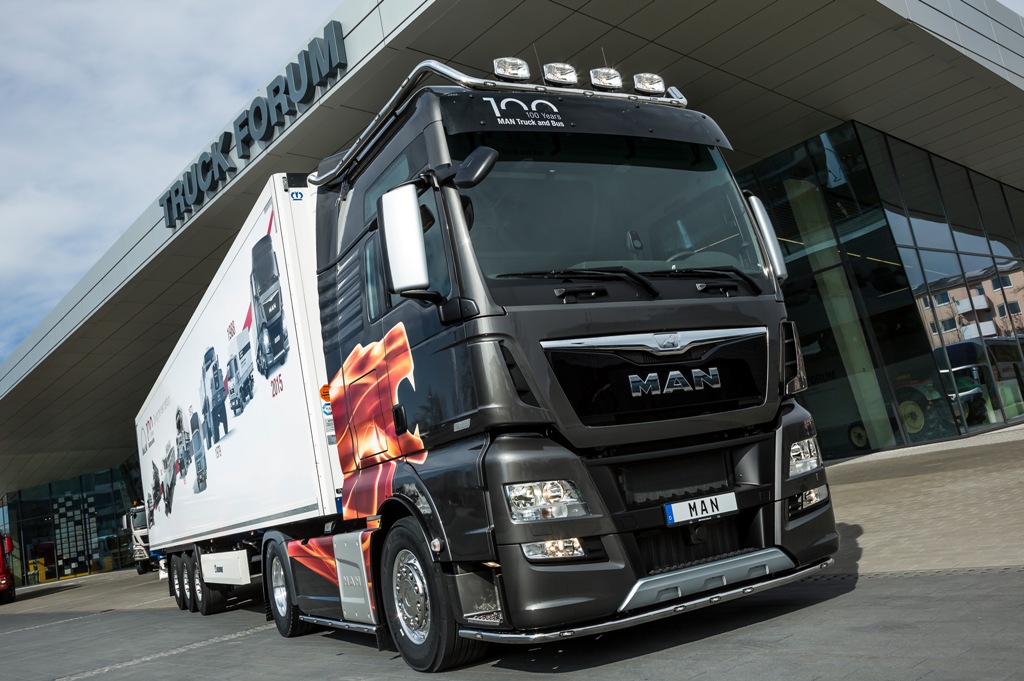 MAN APRESENTA NA EUROPA EDIÇÃO ESPECIAL DO CAMINHÃO TGX EM COMEMORAÇÃO AO ANIVERSÁRIO DE 100 ANOS DA MARCA, foto 1
