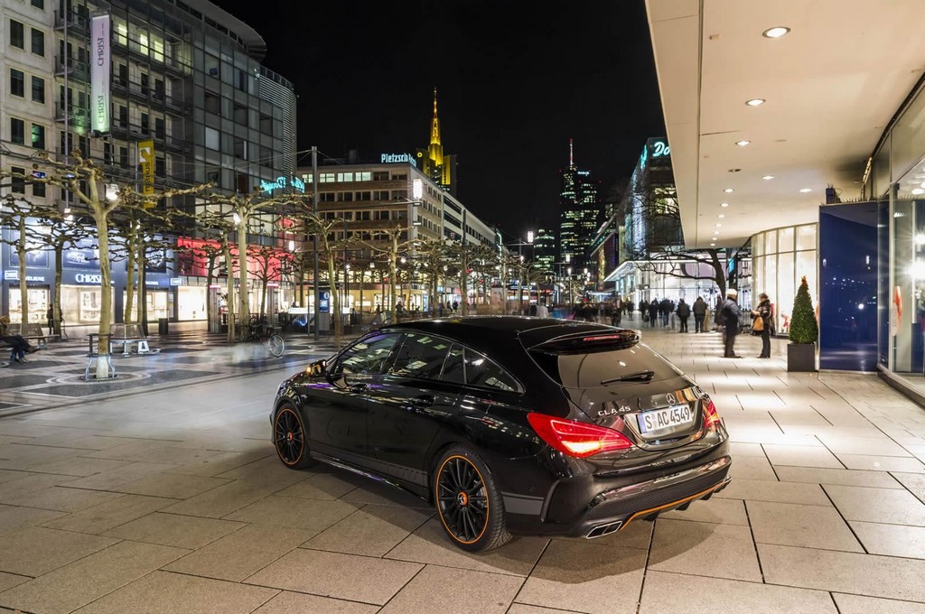 MERCEDES-AMG CLA 45 SHOOTING BRAKE ORANGEART EDITION FOI REVELADO, foto 4
