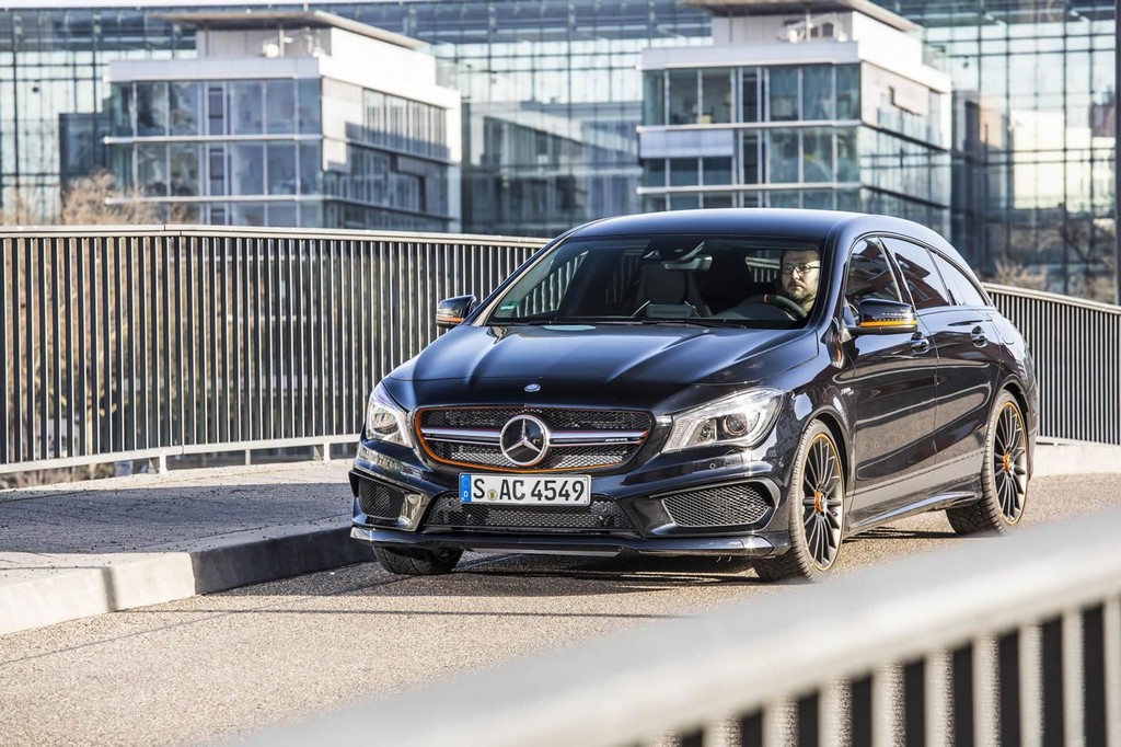 MERCEDES-AMG CLA 45 SHOOTING BRAKE ORANGEART EDITION FOI REVELADO, foto 6
