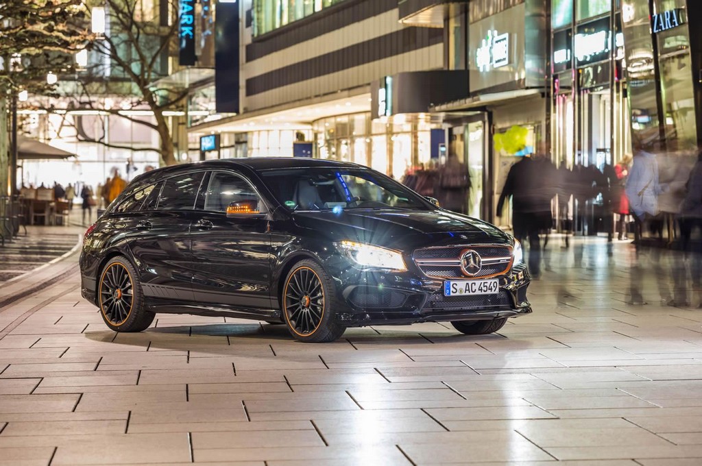 MERCEDES-AMG CLA 45 SHOOTING BRAKE ORANGEART EDITION FOI REVELADO, foto 10