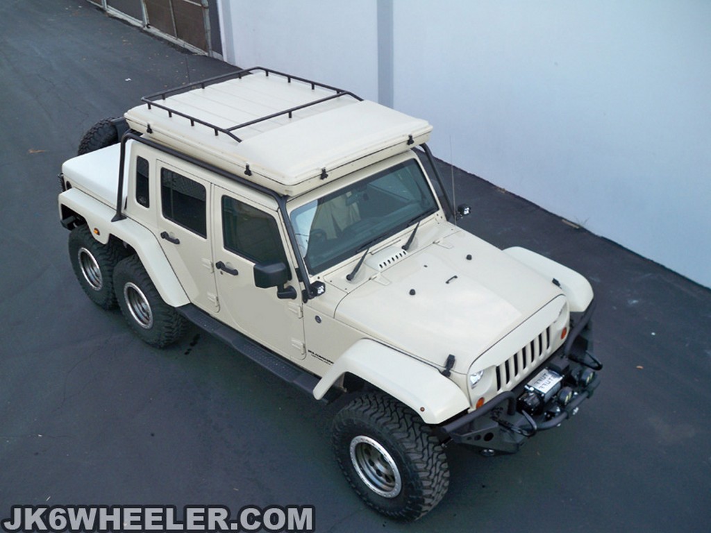 TYRANT MOTORWORKS MOSTRA JEEP WRANGLER PICK-UP 6X6, foto 9