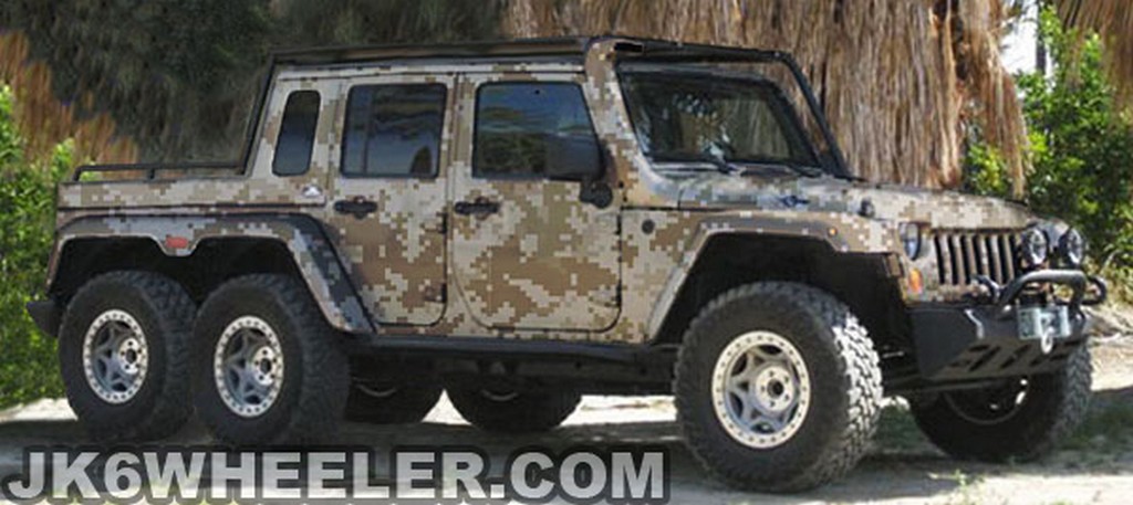 TYRANT MOTORWORKS MOSTRA JEEP WRANGLER PICK-UP 6X6, foto 18