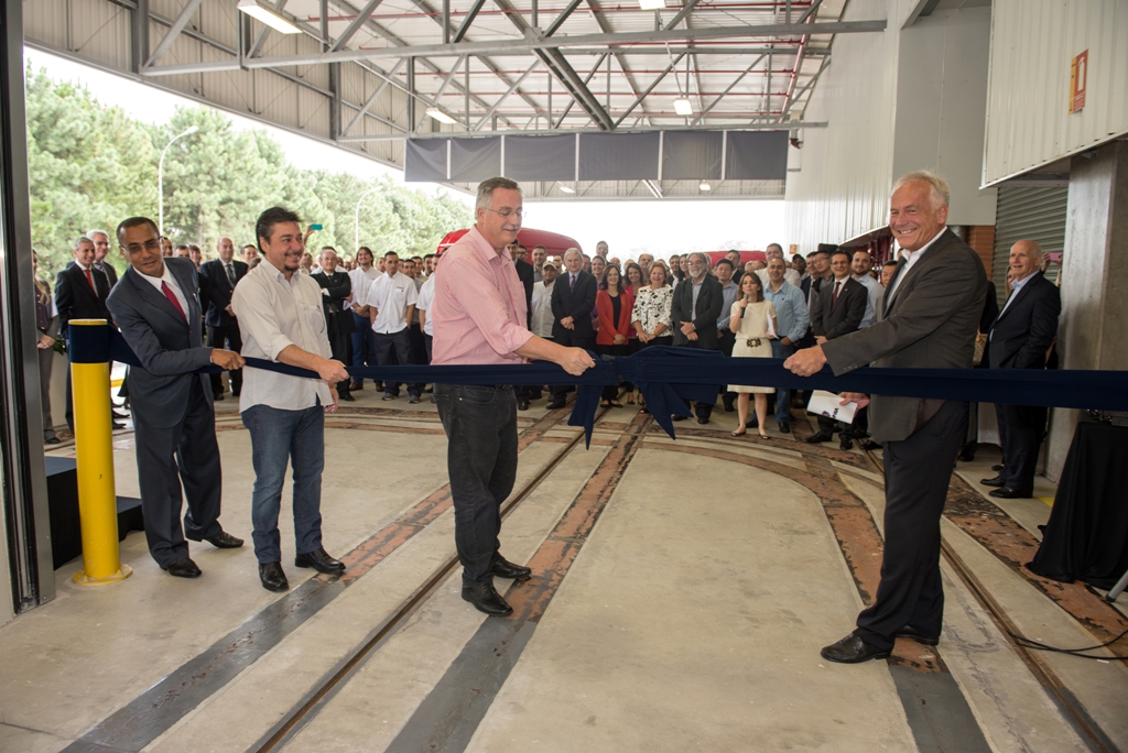 SCANIA INAUGURA NOVA FÁBRICA DE PINTURA DE CABINAS NO BRASIL, foto 5