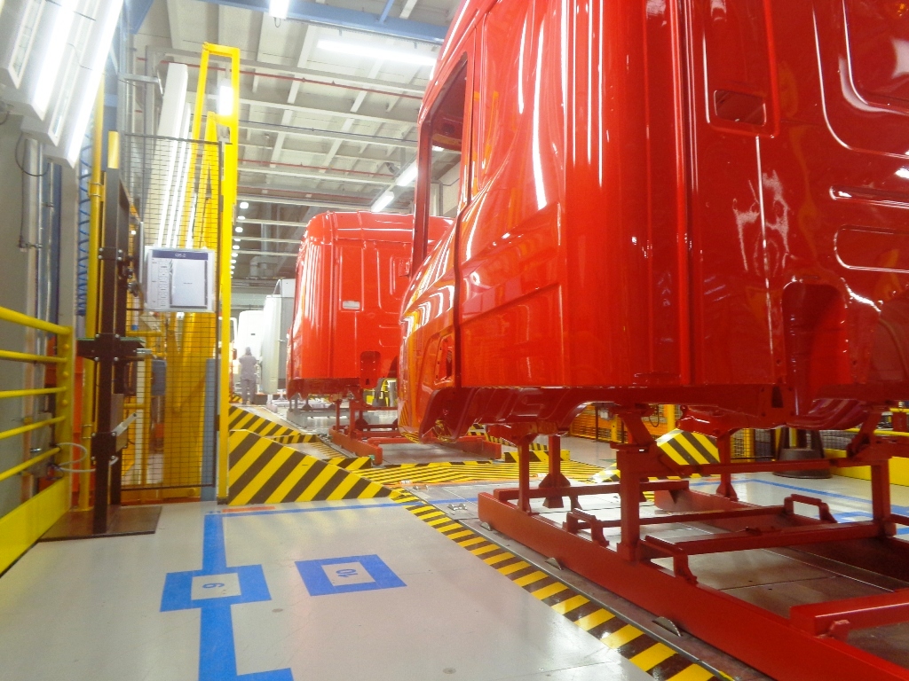 SCANIA INAUGURA NOVA FÁBRICA DE PINTURA DE CABINAS NO BRASIL, foto 6