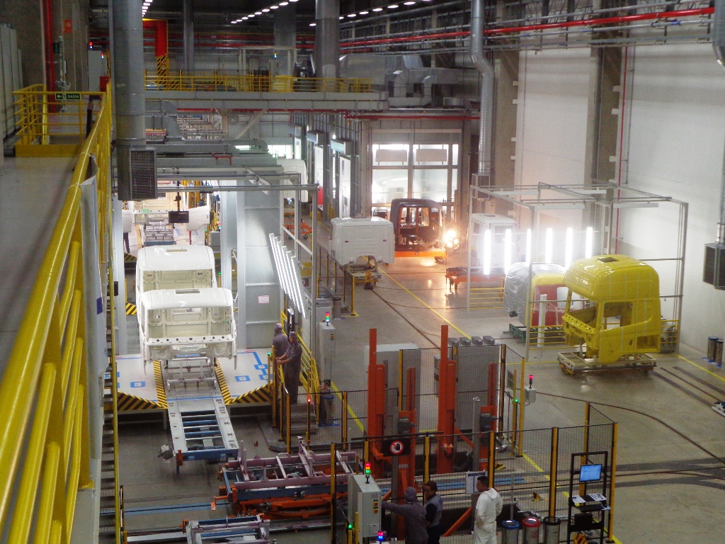 SCANIA INAUGURA NOVA FÁBRICA DE PINTURA DE CABINAS NO BRASIL, foto 8