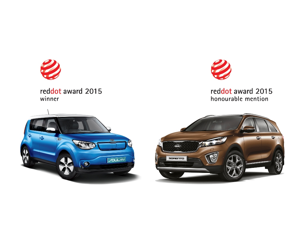 DUPLA VITÓRIA DA KIA NO RED DOT DESIGN AWARDS 2015, foto 1