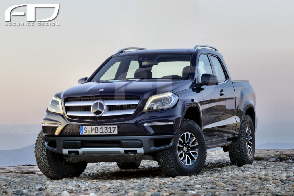 NISSAN DEVE FABRICAR A PICK-UP DA MERCEDES-BENZ, foto 2
