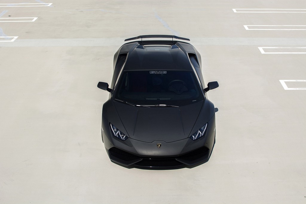 GMG APRESENTA VERSÃO DO LAMBORGHINI HURACÁN EM PRETO FOSCO, foto 3