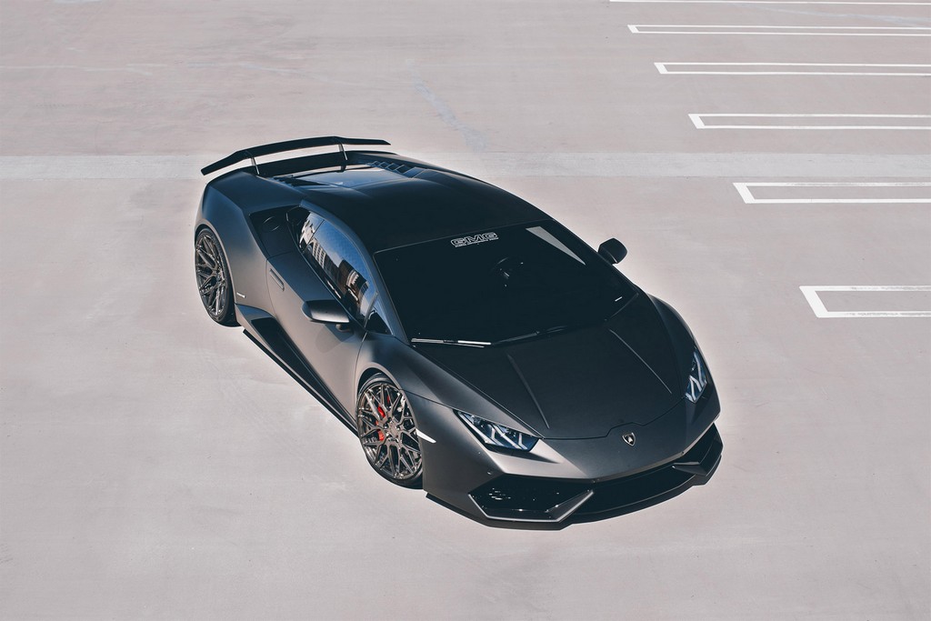 GMG APRESENTA VERSÃO DO LAMBORGHINI HURACÁN EM PRETO FOSCO, foto 4