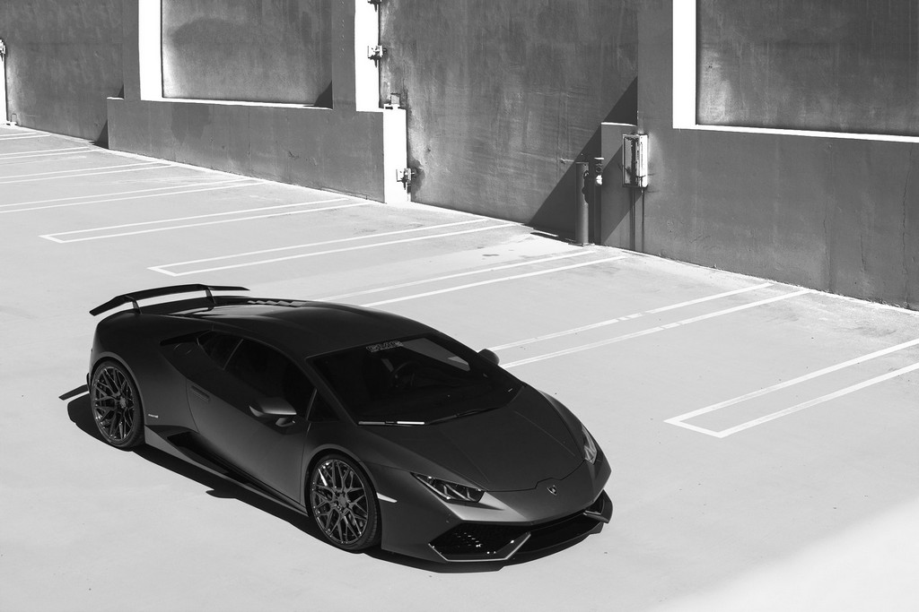 GMG APRESENTA VERSÃO DO LAMBORGHINI HURACÁN EM PRETO FOSCO, foto 8