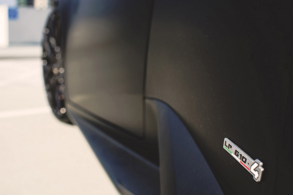 GMG APRESENTA VERSÃO DO LAMBORGHINI HURACÁN EM PRETO FOSCO, foto 27