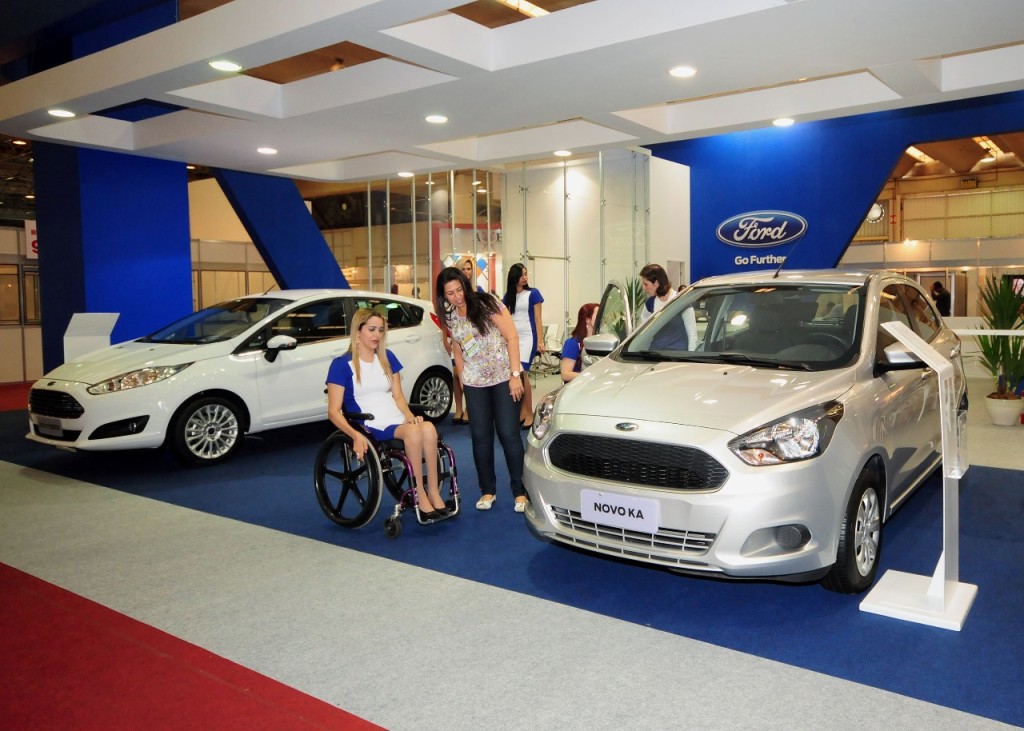 FORD MOSTRA ECOSPORT, NEW FIESTA E LINHA KA ESPECIAIS EM FEIRA DE TECNOLOGIA PARA INCLUSÃO E ACESSIBILIDADE, foto 1