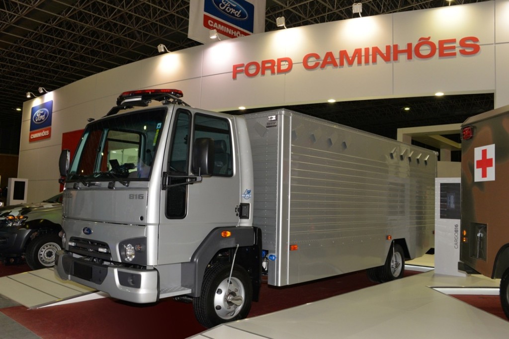 FORD EXPÕE VEÍCULOS ESPECIAIS PARA DEFESA E SEGURANÇA NA FEIRA LAAD 2015, foto 1