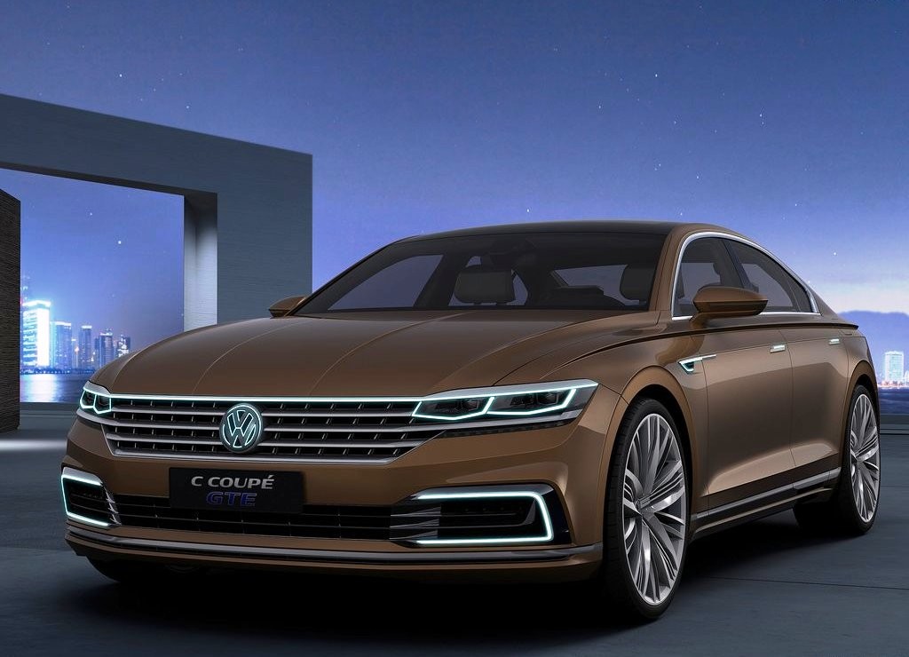 VOLKSWAGEN C COUPE GTE CONCEPT APRESENTADO EM XANGAI, foto 2