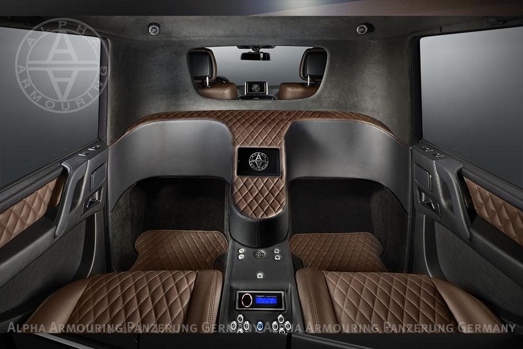BLINDADORA ALEMÃ APRESENTA PROJETO PARA O MERCEDES-AMG G 63, foto 4