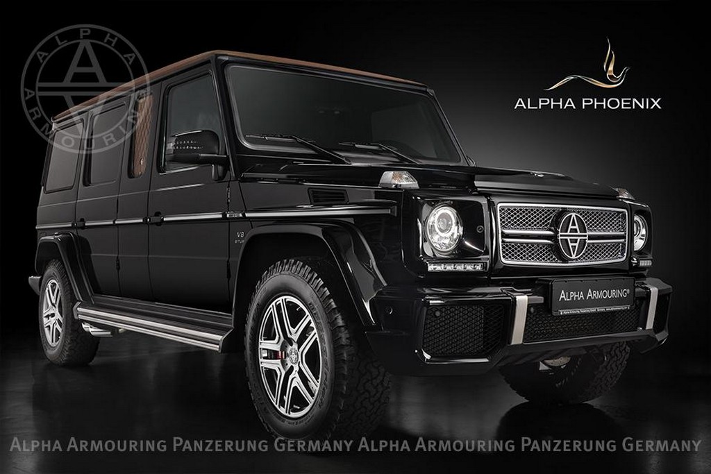 BLINDADORA ALEMÃ APRESENTA PROJETO PARA O MERCEDES-AMG G 63, foto 5