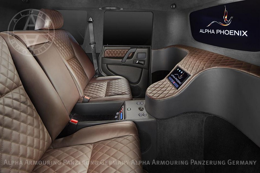 BLINDADORA ALEMÃ APRESENTA PROJETO PARA O MERCEDES-AMG G 63, foto 8
