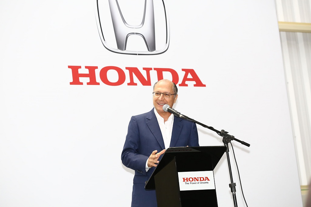 HONDA AUTOMÓVEIS RECEBE GOVERNADOR DE SÃO PAULO EM ITIRAPINA, foto 1