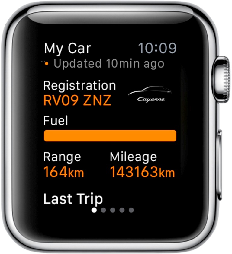 O APPLE WATCH CONTROLA O PORSCHE CAR CONNECT, foto 3