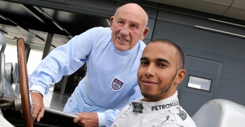 STIRLING MOSS E LEWIS HAMILTON EM MONZA, foto 3