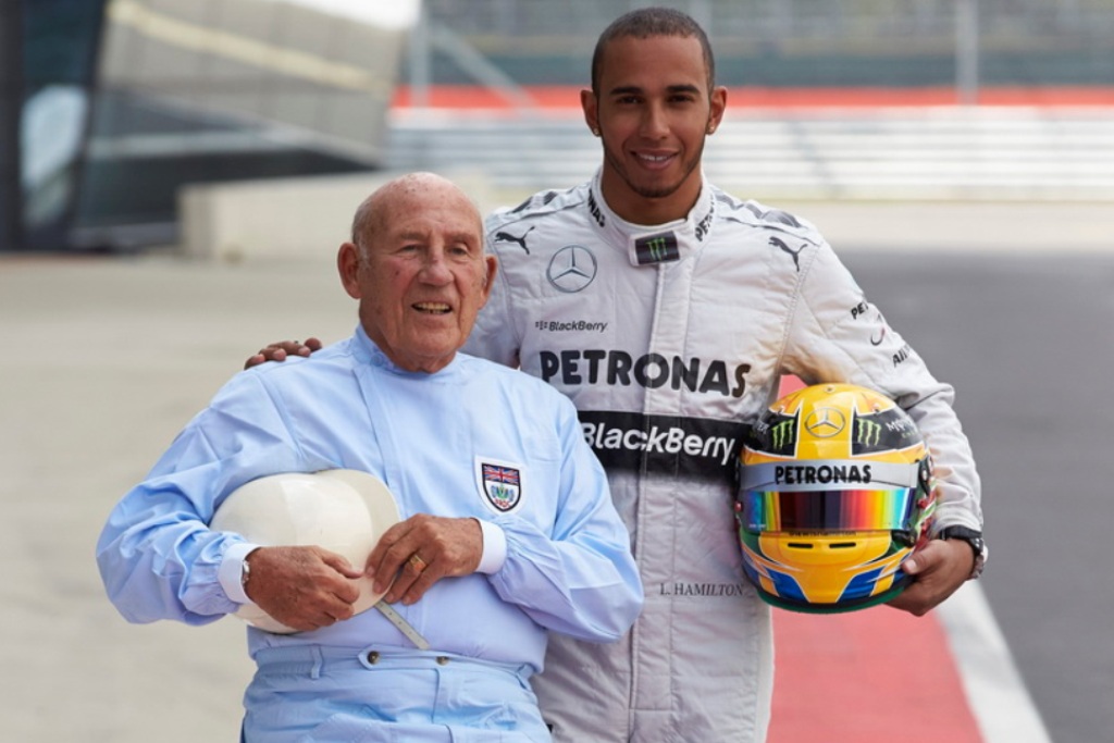 STIRLING MOSS E LEWIS HAMILTON EM MONZA, foto 5