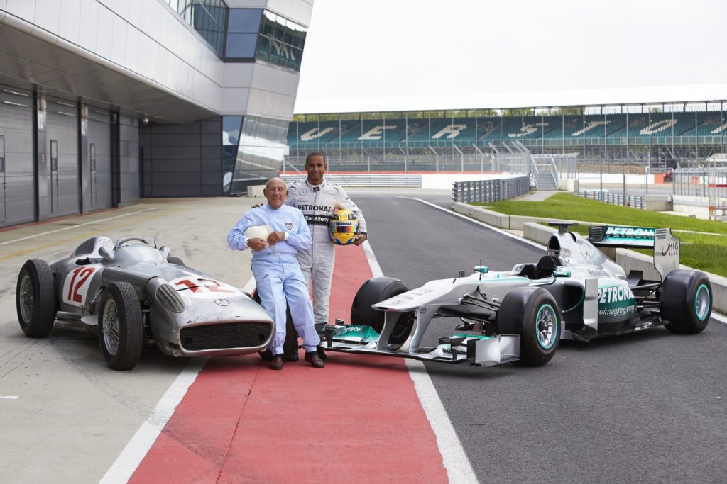 STIRLING MOSS E LEWIS HAMILTON EM MONZA, foto 7