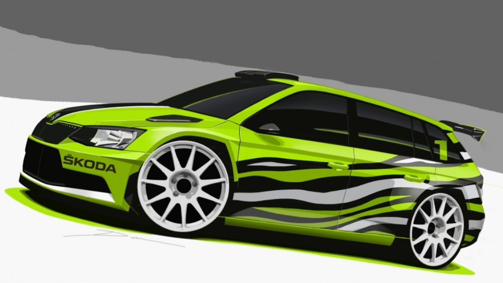 SKODA ANUNCIA O FABIA COMBI R5 CONCEPT EM WÖRTHERSEE, foto 1