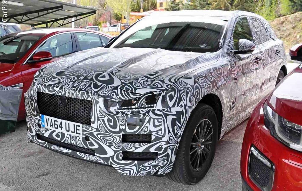 JAGUAR F-PACE SENDO TESTADO EM NÜRBURGRING, foto 1