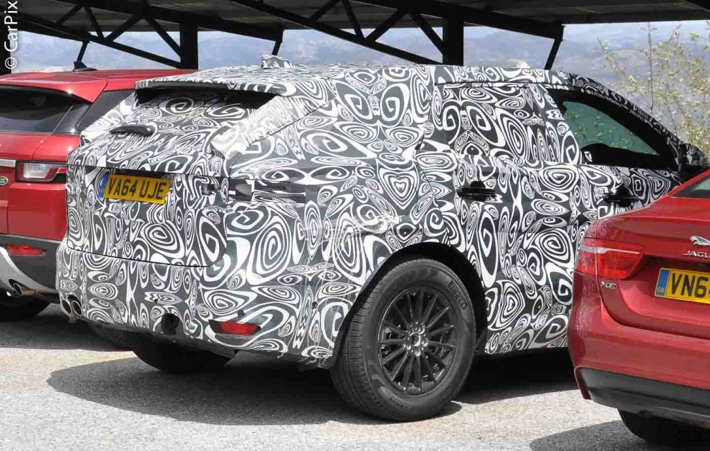 JAGUAR F-PACE SENDO TESTADO EM NÜRBURGRING, foto 4