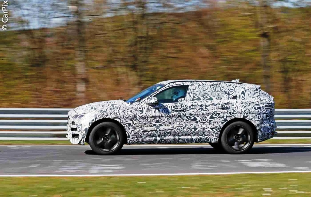 JAGUAR F-PACE SENDO TESTADO EM NÜRBURGRING, foto 9