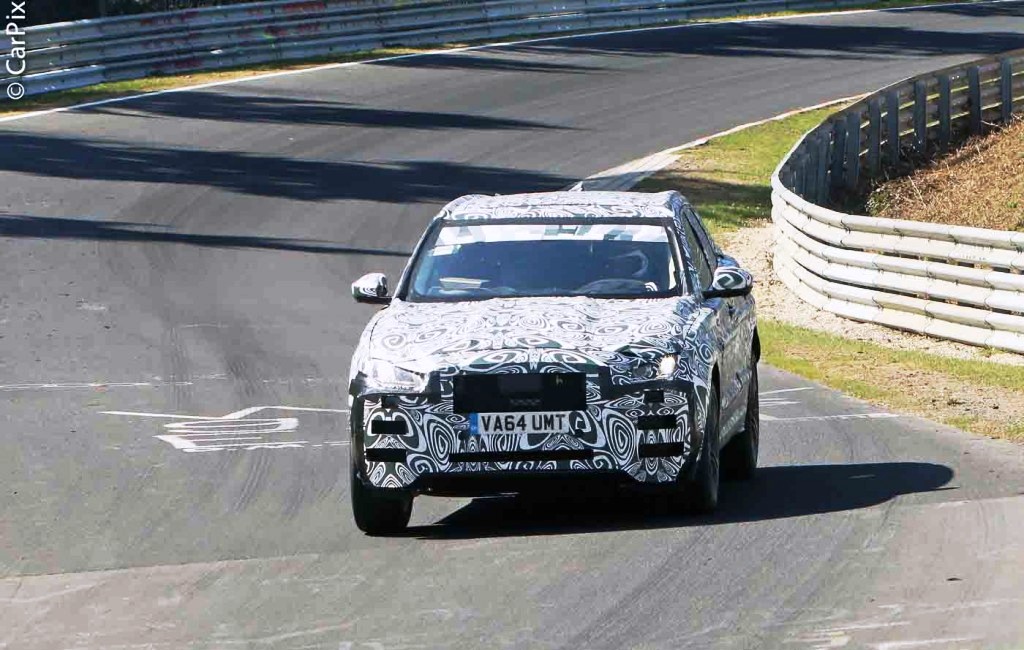 JAGUAR F-PACE SENDO TESTADO EM NÜRBURGRING, foto 10