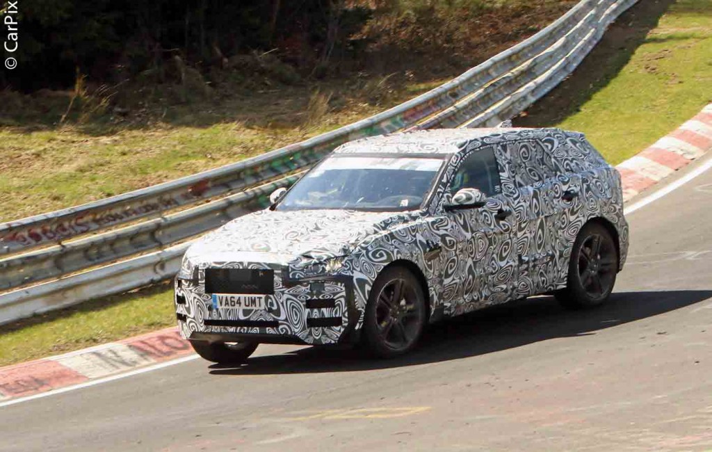 JAGUAR F-PACE SENDO TESTADO EM NÜRBURGRING, foto 12