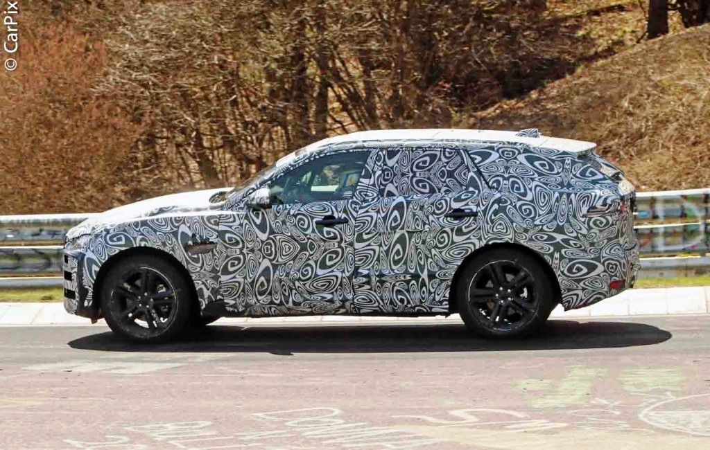 JAGUAR F-PACE SENDO TESTADO EM NÜRBURGRING, foto 13