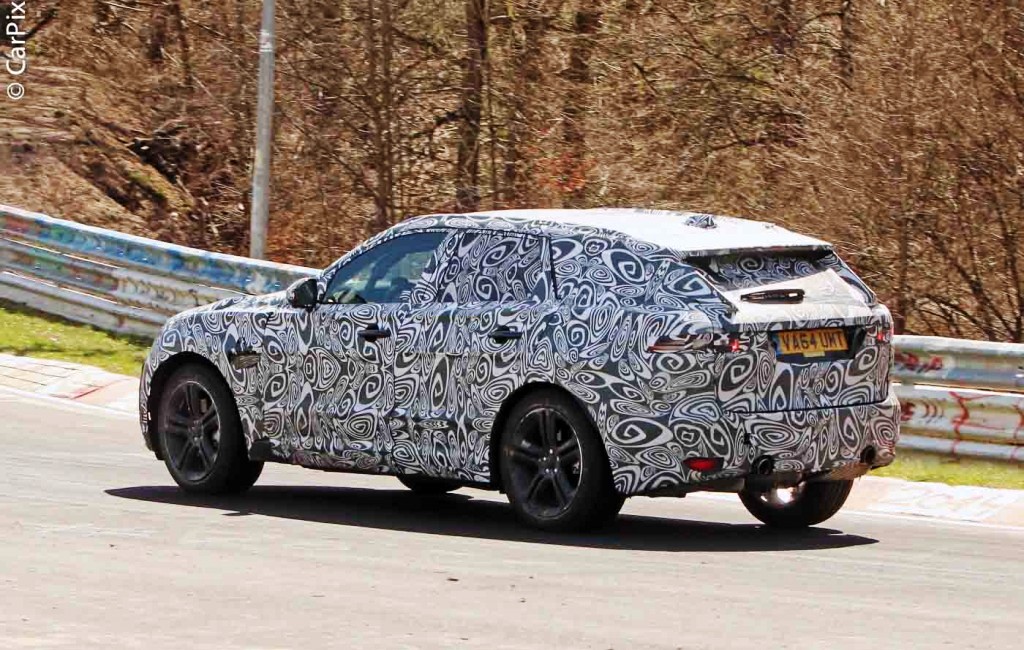 JAGUAR F-PACE SENDO TESTADO EM NÜRBURGRING, foto 14