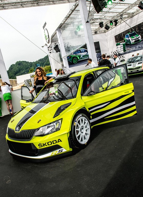SKODA APRESENTA O FABIA COMBI R5 EM WÖRTHERSEE, foto 4