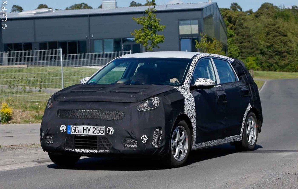 KIA NIRO FOTOGRAFADO EM TESTES NA EUROPA, foto 3