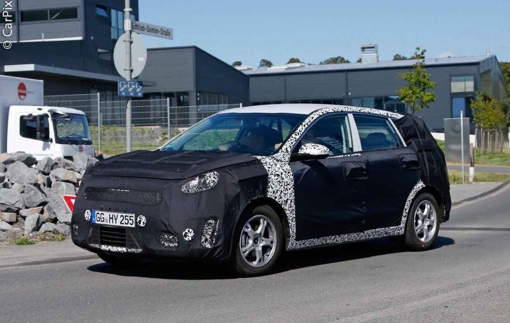 KIA NIRO FOTOGRAFADO EM TESTES NA EUROPA, foto 4