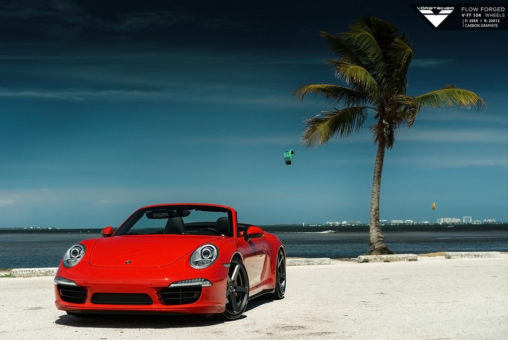 PORSCHE 911 CARRERA 4S COM RODAS DA VORSTEINER, foto 2