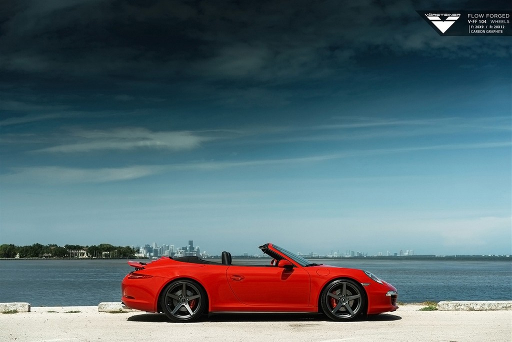 PORSCHE 911 CARRERA 4S COM RODAS DA VORSTEINER, foto 3