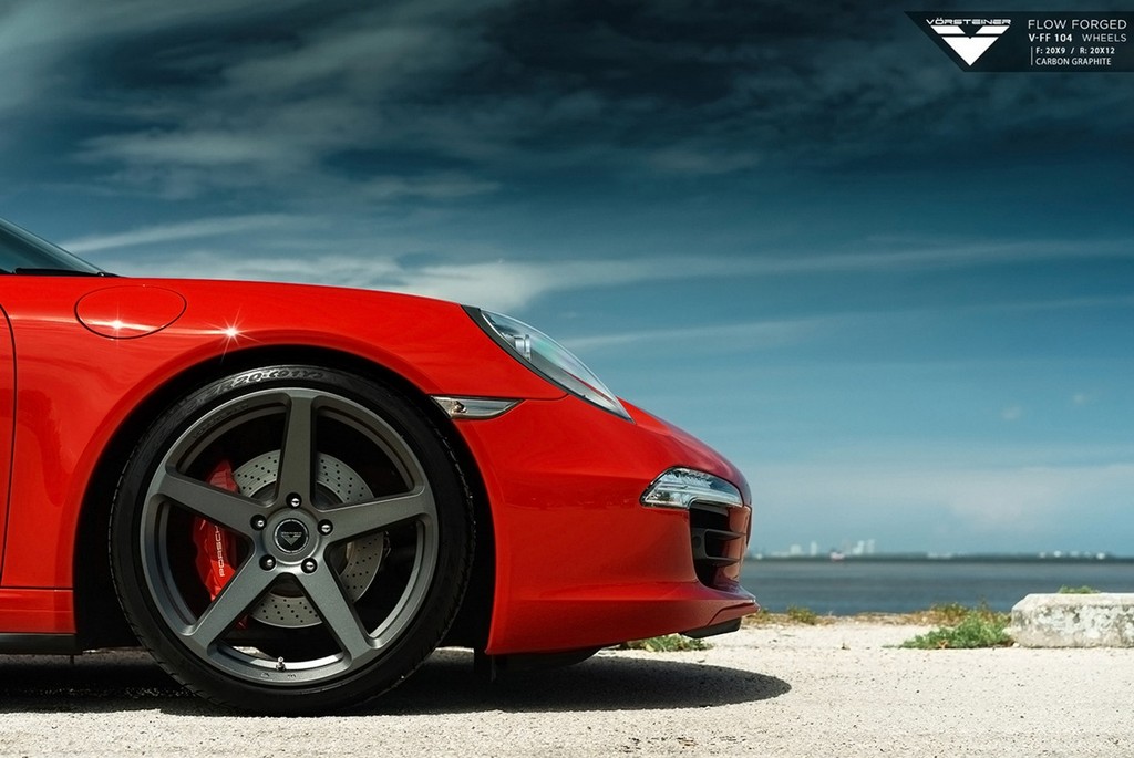 PORSCHE 911 CARRERA 4S COM RODAS DA VORSTEINER, foto 8