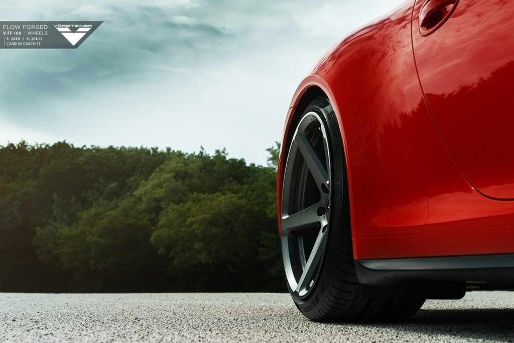 PORSCHE 911 CARRERA 4S COM RODAS DA VORSTEINER, foto 12